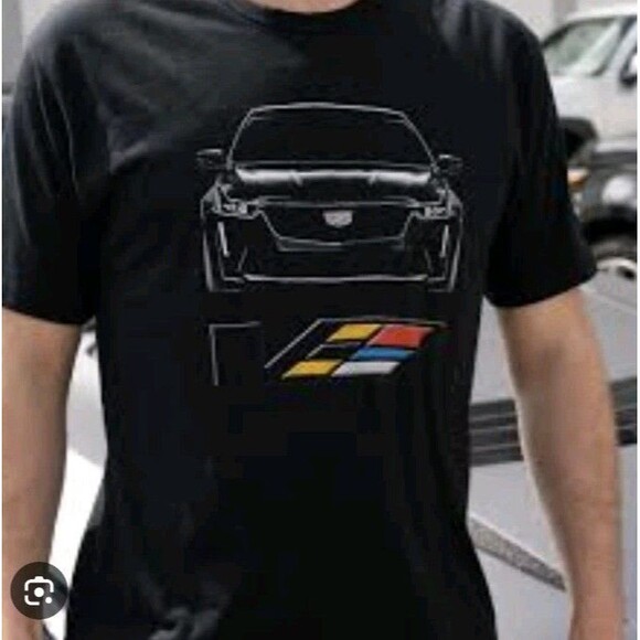 New FSG Mens Cadillac Shirt Sleeve T- shirt TEE Black 2XL - Picture 7 of 7